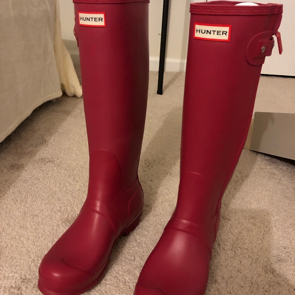 Hunter rain boots